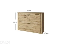 Lipasto Doorset 135 cm