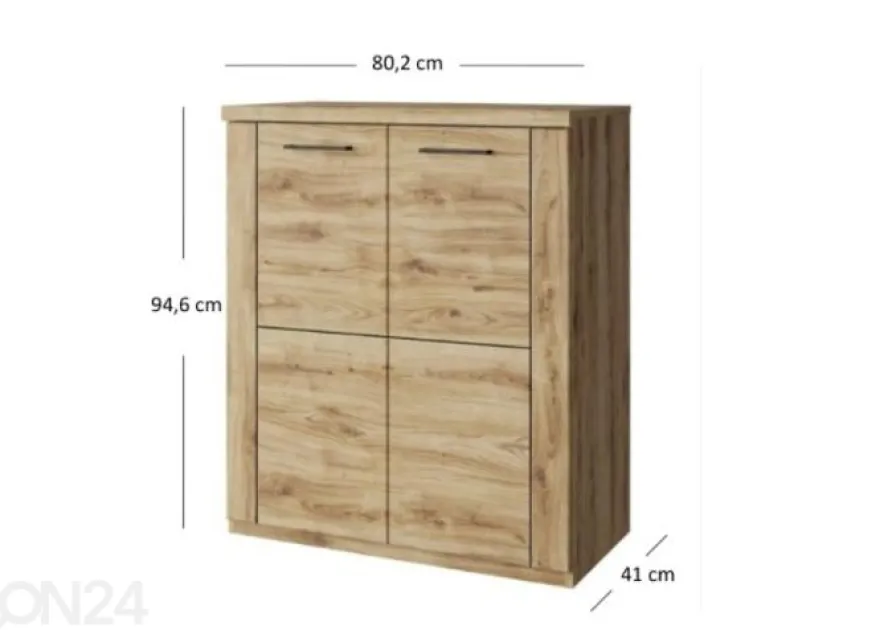Lipasto Doorset 80,2 cm