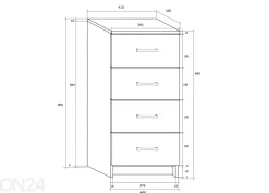 Lipasto Drimo 41 cm