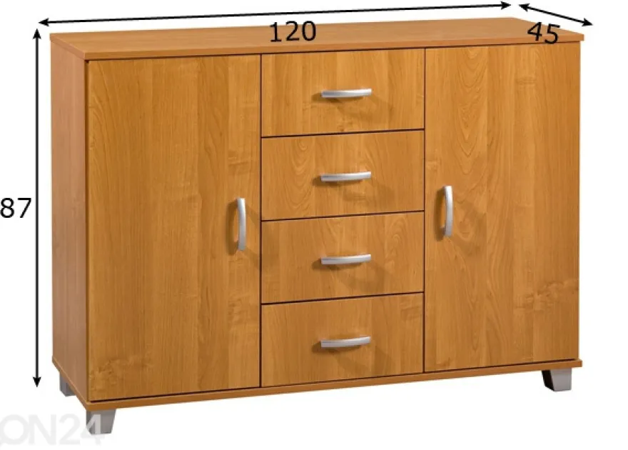 Lipasto Drimo 120 cm