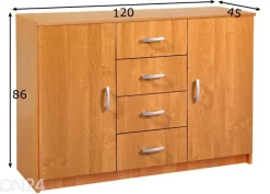 Lipasto Drimo 120 cm