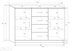 Lipasto Drimo 120 cm