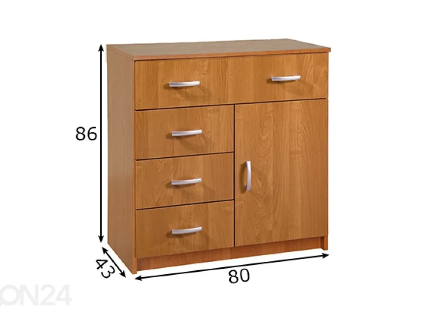 Lipasto Drimo 80 cm