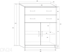 Lipasto Drimo 81 cm