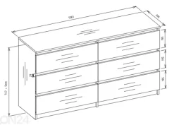 Lipasto Emiliy 138 cm