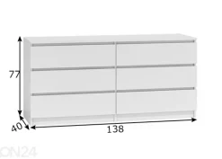 Lipasto Emily 138 cm