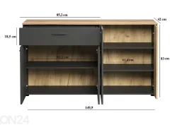 Lipasto Esteban 150 cm