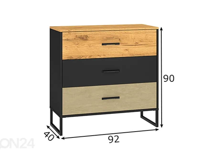 Lipasto Gotland 92 cm