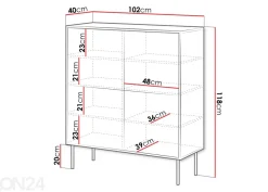 Lipasto Kim 102 cm
