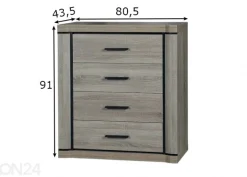 Lipasto Laila 80 cm