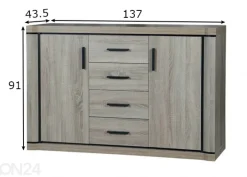 Lipasto Laila 137 cm