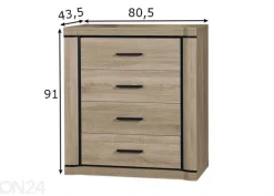 Lipasto Laila 80 cm