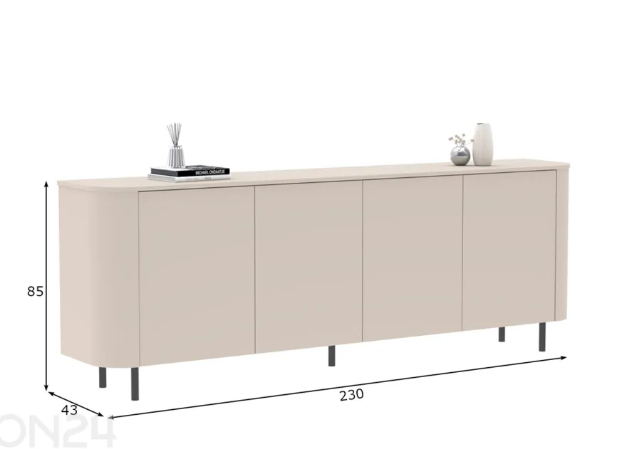 Lipasto Lido 230 cm
