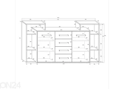 Lipasto Macroom 165 cm