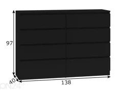 Lipasto Marina 140 cm