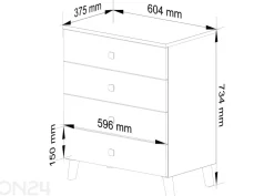 Lipasto Mobi 60 cm