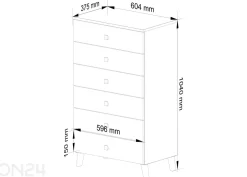 Lipasto Mobi 60 cm