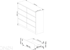Lipasto Ocho 120 cm