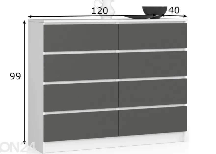 Lipasto Ocho 120 cm