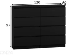 Lipasto Parma 120 cm