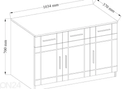 Lipasto Peine 103 cm
