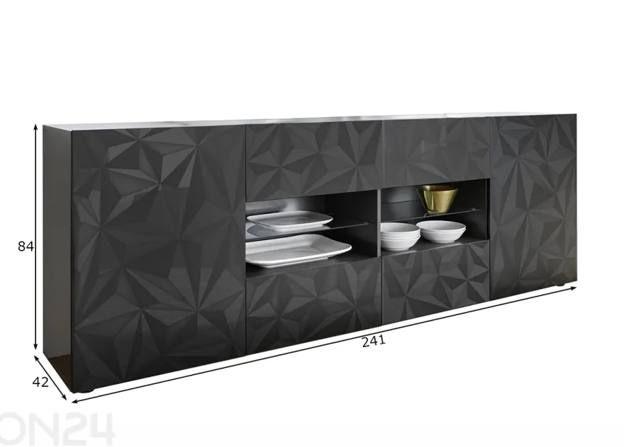 Lipasto Prisma 241 cm
