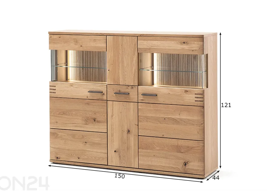 Lipasto Salvador 150 cm
