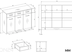Lipasto Simpel 109 cm