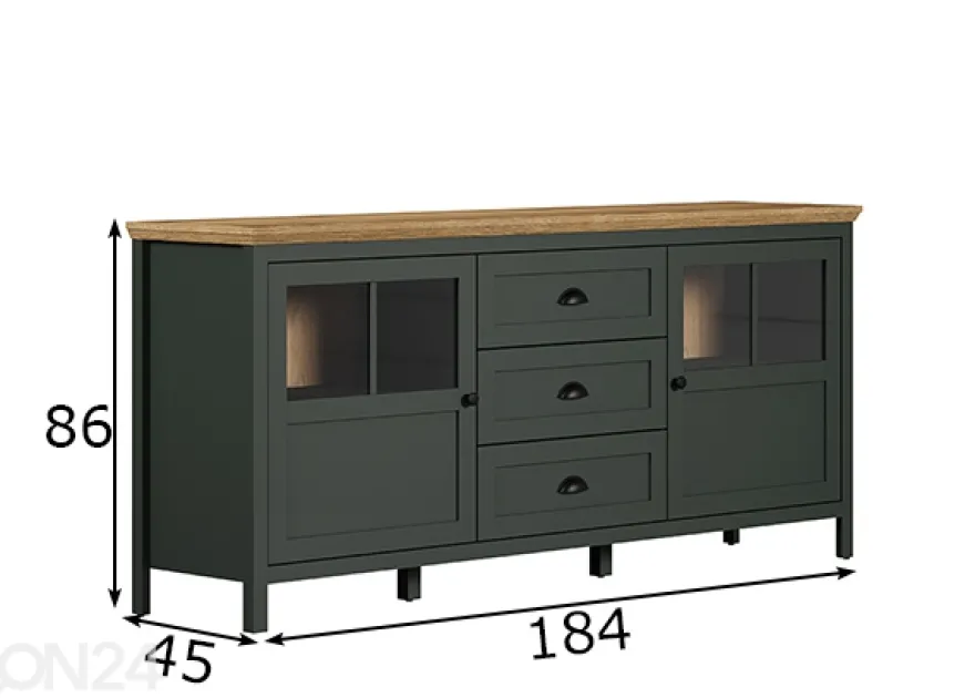 Lipasto Stanton 184 cm