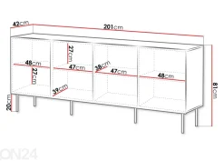 Lipasto Terry 200 cm