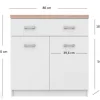 Lipasto Top mix 80 cm