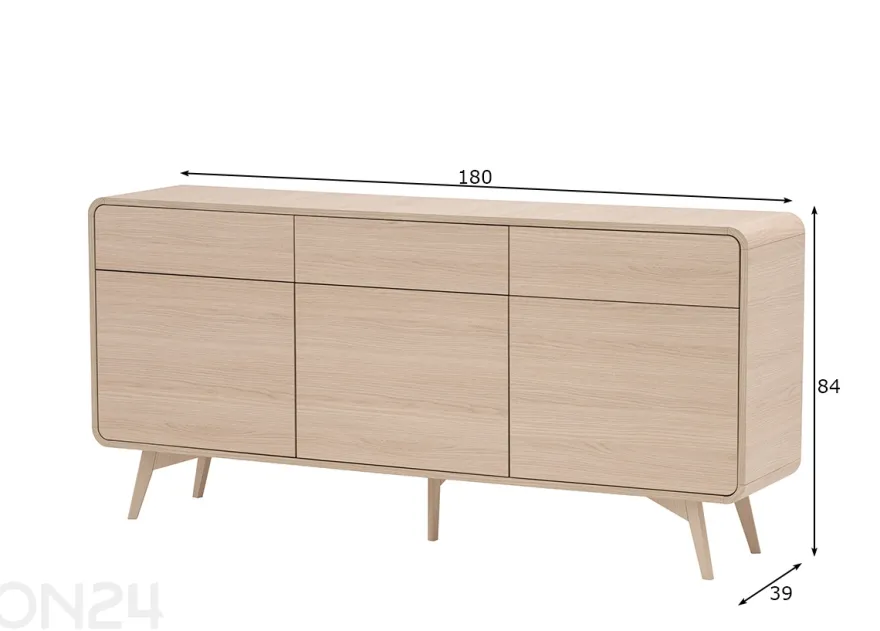 Lipasto Torsby 180 cm