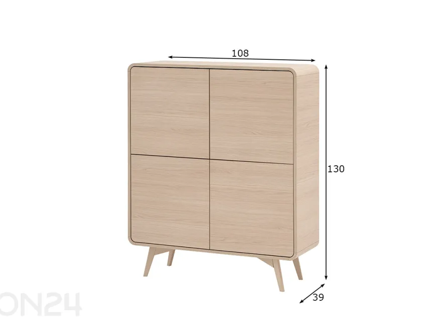 Lipasto Torsby 108 cm