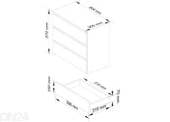 Lipasto Trier 60 cm