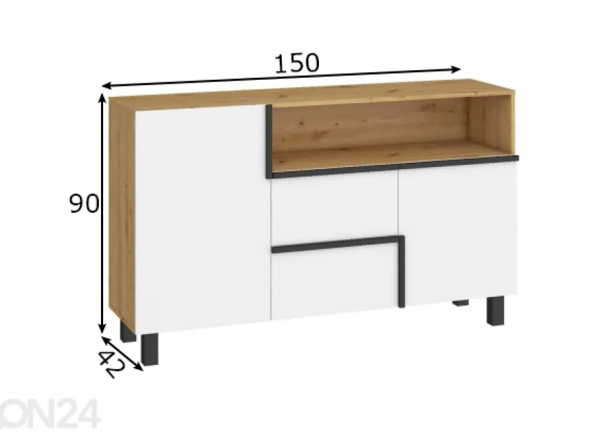 Lipasto Youghal 150 cm