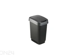 Liukukannellinen roskakori TWIST 10 L