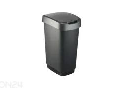 Liukukannellinen roskakori TWIST 50 L