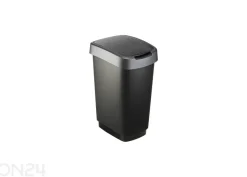 Liukukannellinen roskakori TWIST 25 L