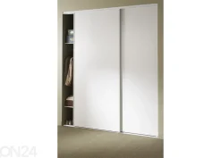 Liukuovet Prestige, 2 melamiiniovea oviaukkoon 100-120x255 cm
