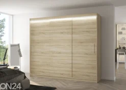 Liukuovikaappi Amanda I 250 cm + LED