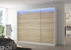 Liukuovikaappi Amanda I 250 cm + LED