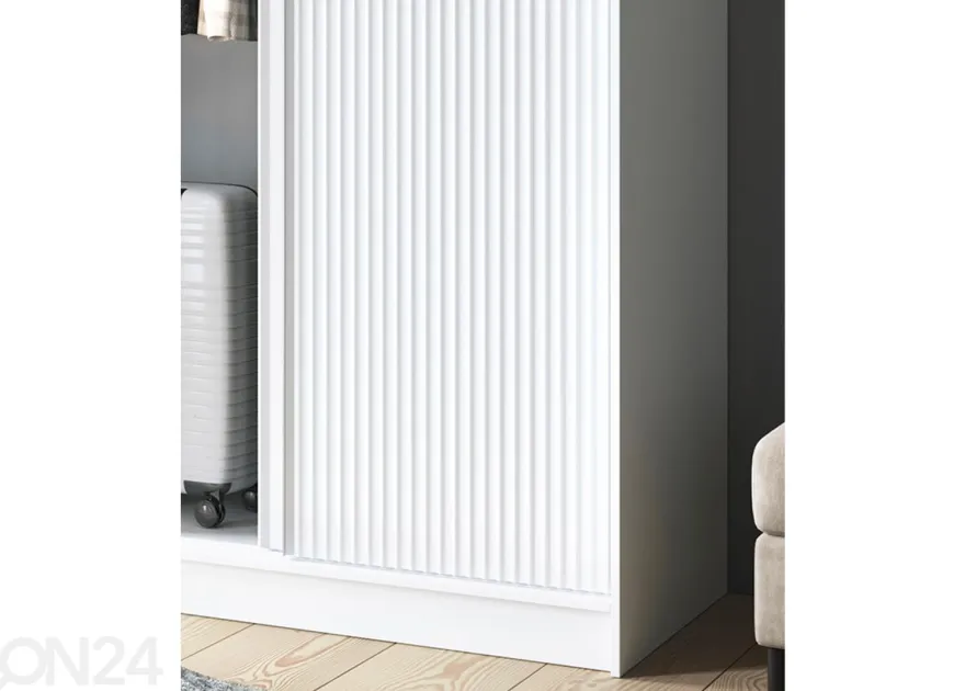 Liukuovikaappi Biancco 120 cm