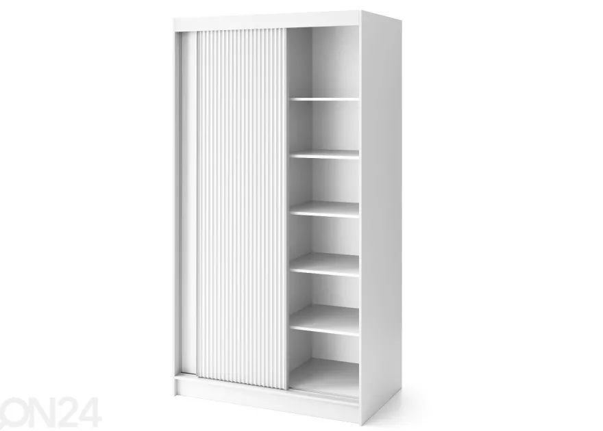 Liukuovikaappi Biancco 120 cm