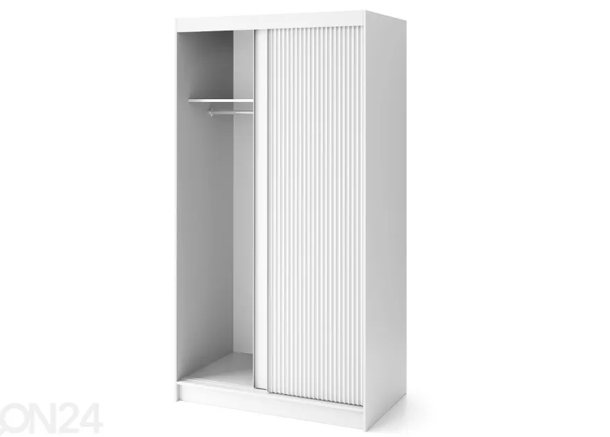 Liukuovikaappi Biancco 120 cm
