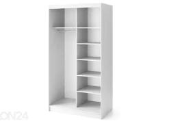 Liukuovikaappi Biancco 120 cm