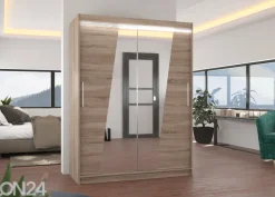 Liukuovikaappi Bixby 150 cm + LED