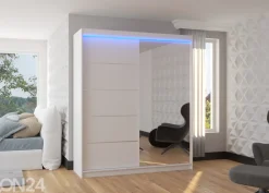 Liukuovikaappi Cabo I 180 cm + LED