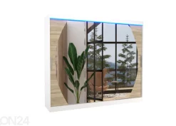 Liukuovikaappi Camden 250 cm + LED