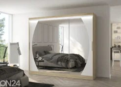 Liukuovikaappi Camden 250 cm + LED