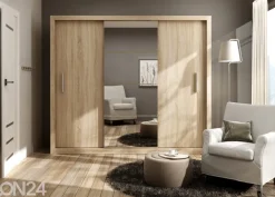 Liukuovikaappi Carlton 250 cm